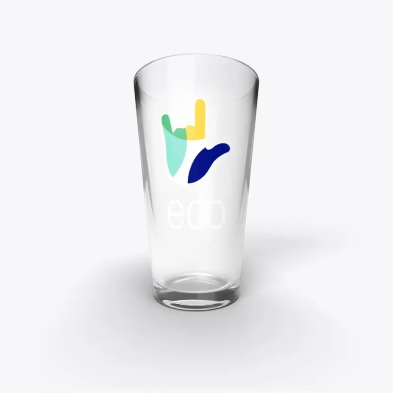 Eco Pint Glass Rock